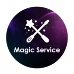 Логотип сервисного центра Magic Service