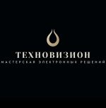 Логотип сервисного центра ТехноВизион